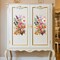 Rub on Floral Transfer - (Vintage Flowers) 11.8 x 5.9 x 0.2 inches